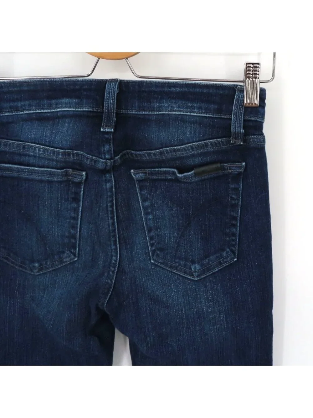 Joes Jeans Women 26 The Skinny April Dark Blue Wash Denim Jeans Cotton Blend - Picture 6 of 11